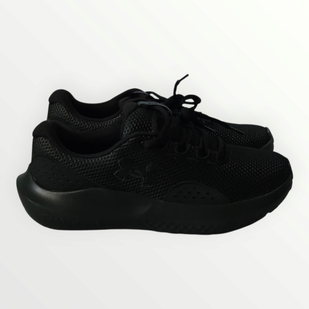 Under Armour Comfort Deluxe Sneakers Mens 9 Black Mesh Lace-Up Athletic Shoes - Picture 4 of 10